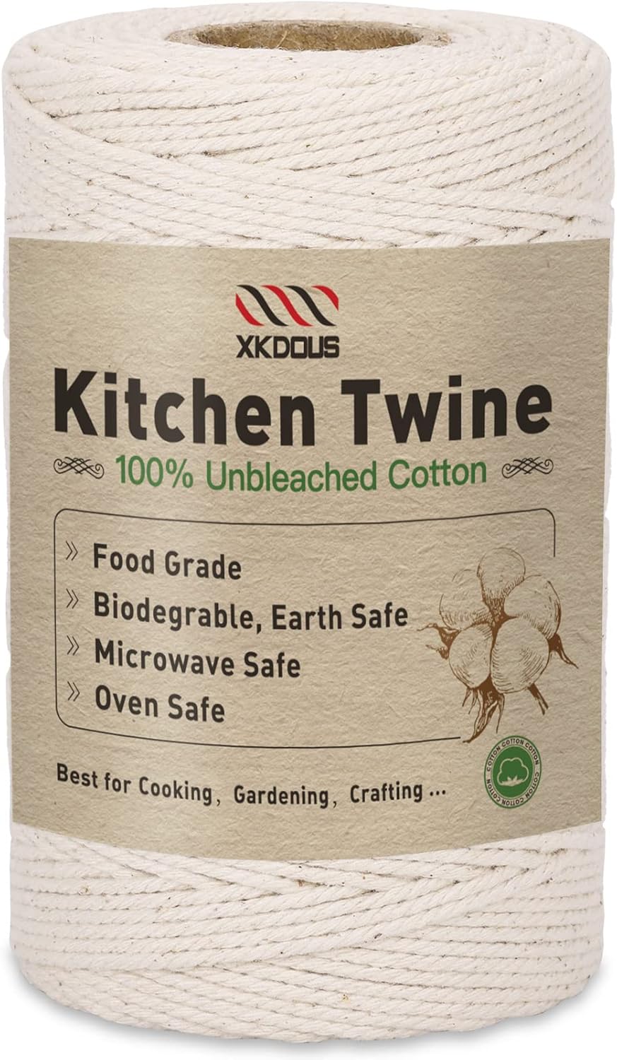 Kitchen Baking Area - 476ft 100% Cotton Kitchen Twine for