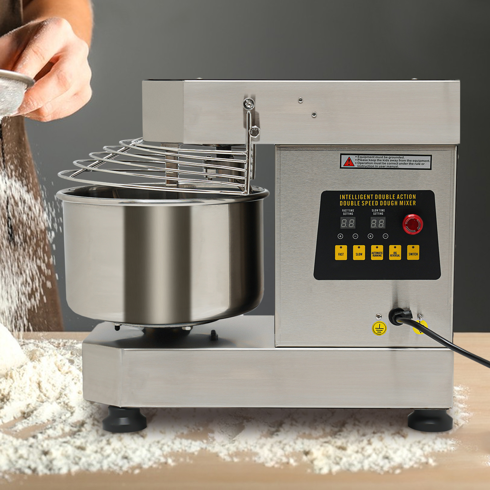 Commercial Kitchen Baking Equipment - 750W Electric Kitchen Mixer Commercial with