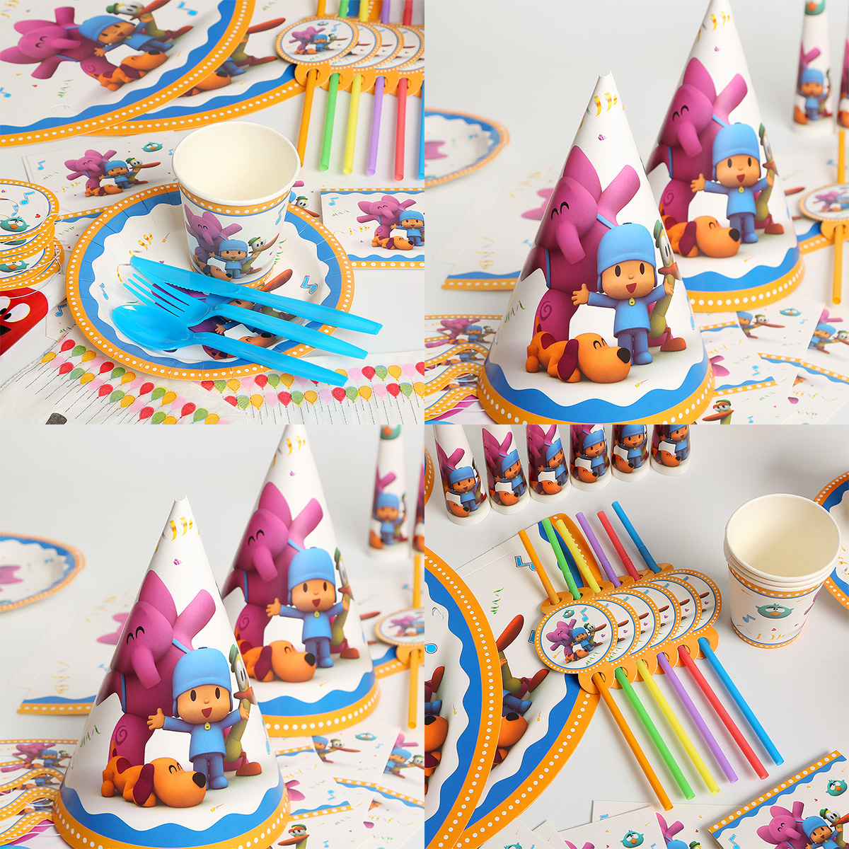 Blue&Pocoyoing Birthday Party  - огляд і ціна Cake Board Round