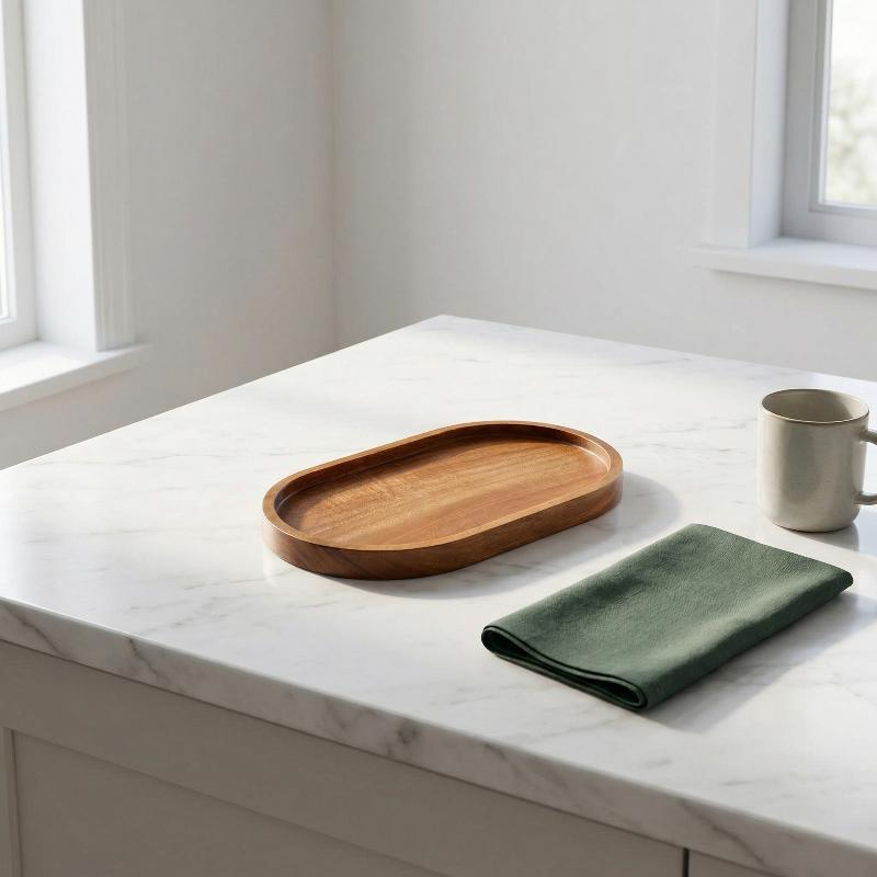 1pc Tableware Solid Wood Round - огляд і ціна Cake Board Round