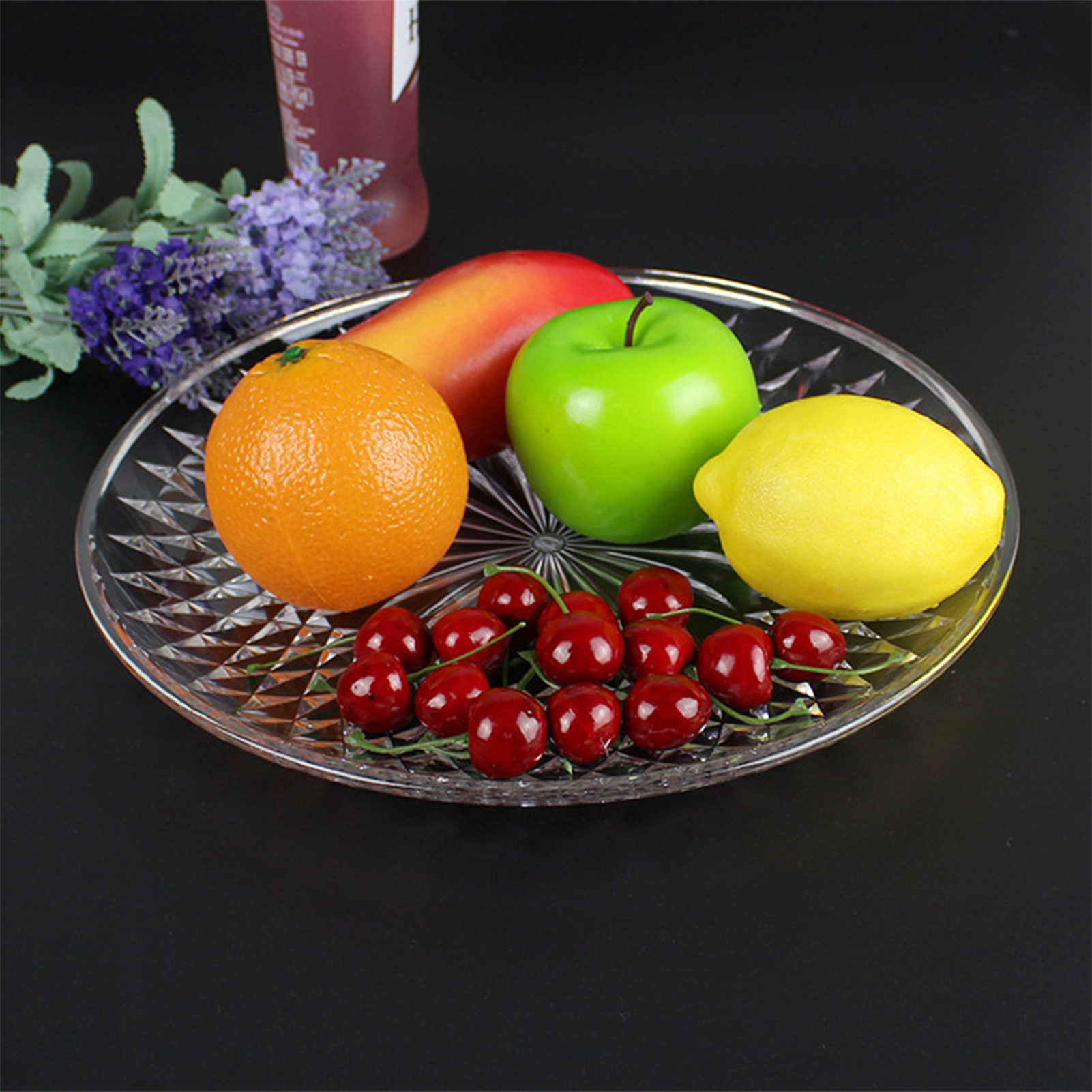 15/20/25cm Acrylic Fruit Plate - огляд і ціна Cake Board Round
