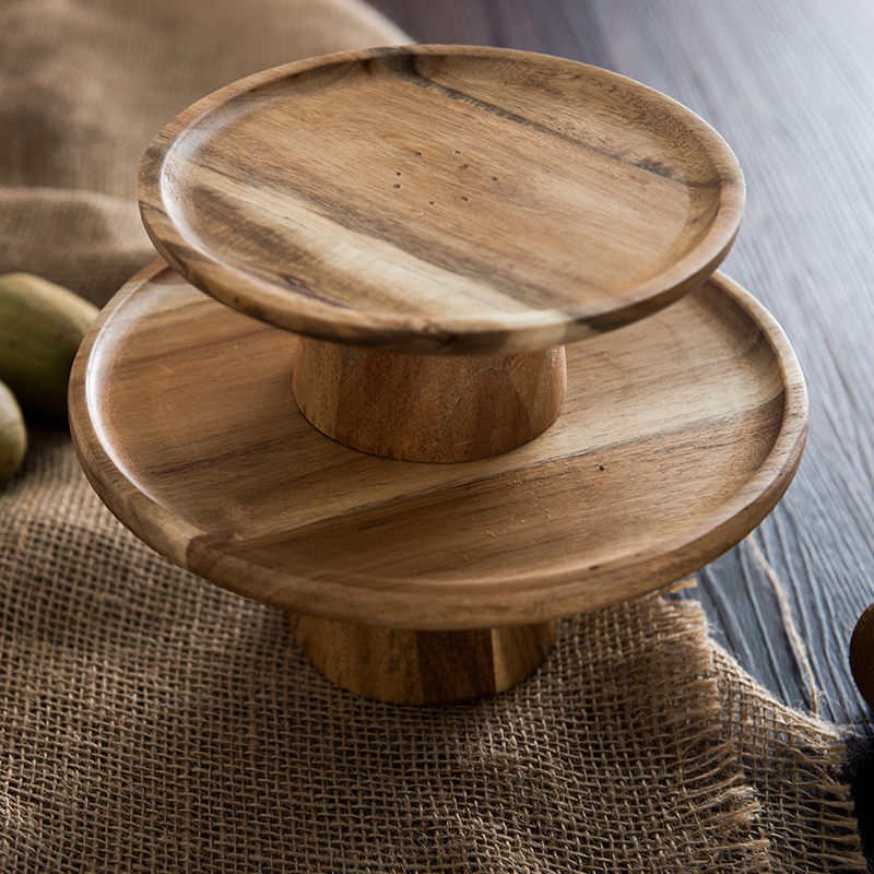 KEMORELA High Stand Wooden Cak - огляд і ціна Cake Board Round