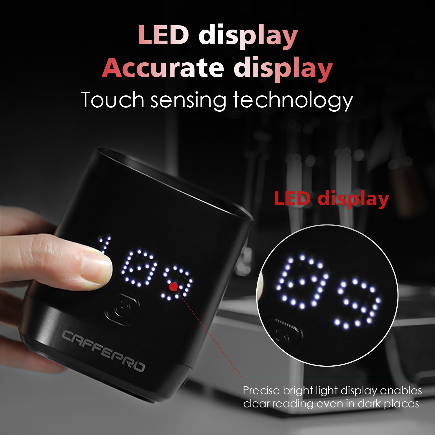 CAFFEPRO Digital Dosing Cup Co - огляд і ціна Kitchen Baking Storage