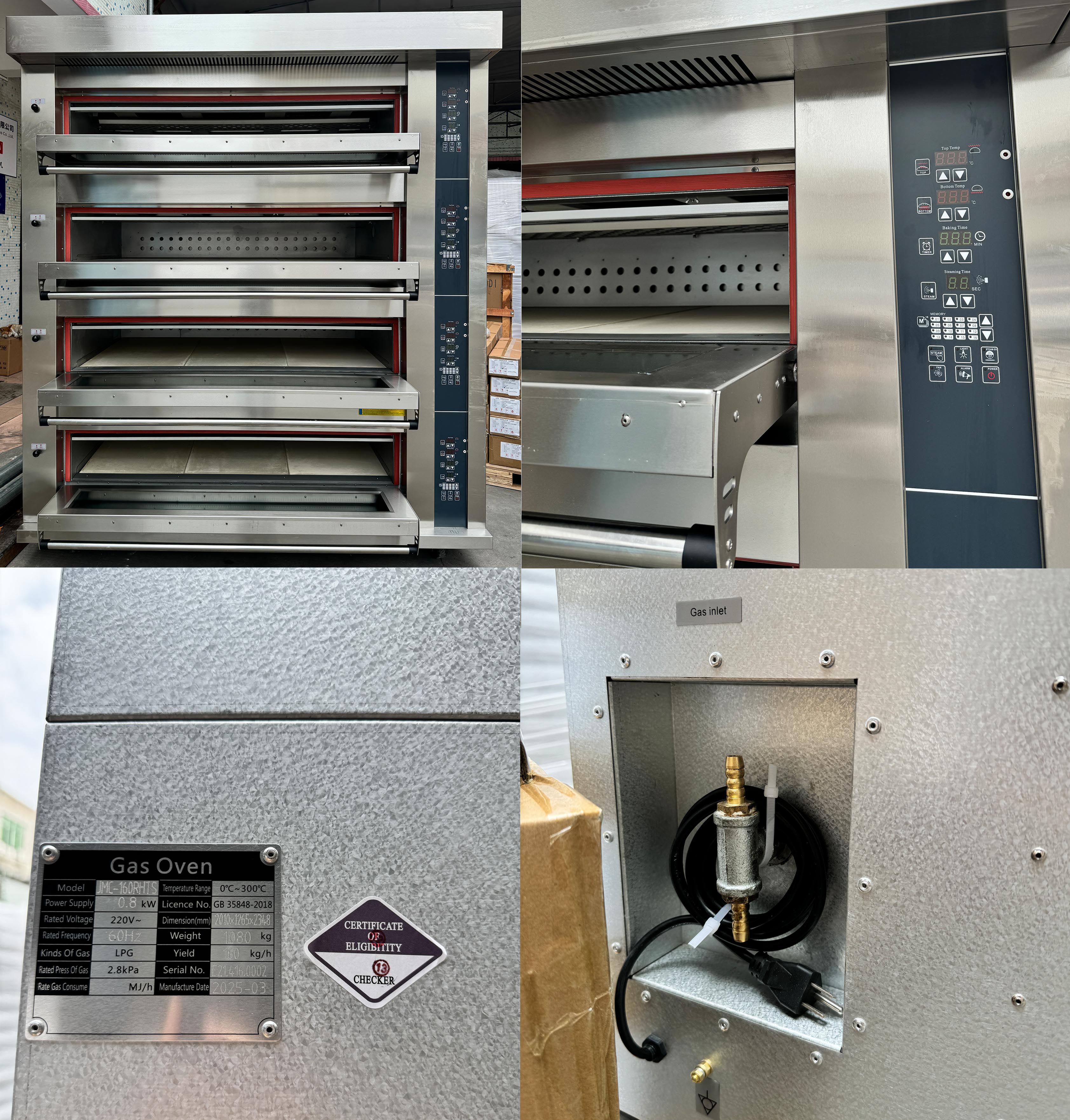 Customized Commercial Pizza Br - огляд і ціна Commercial Kitchen Baking Equipment