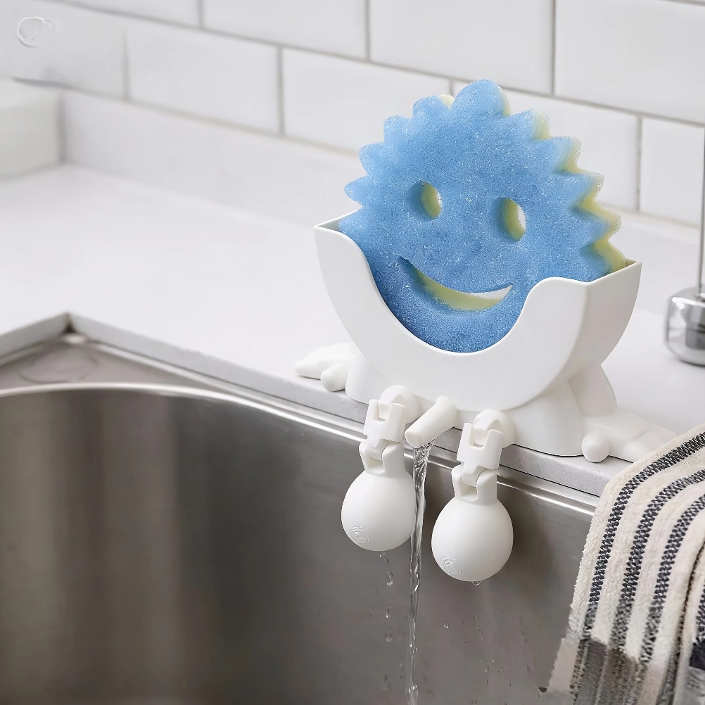 Drainable Soap & Sponge Holder - огляд і ціна Kitchen Baking Storage