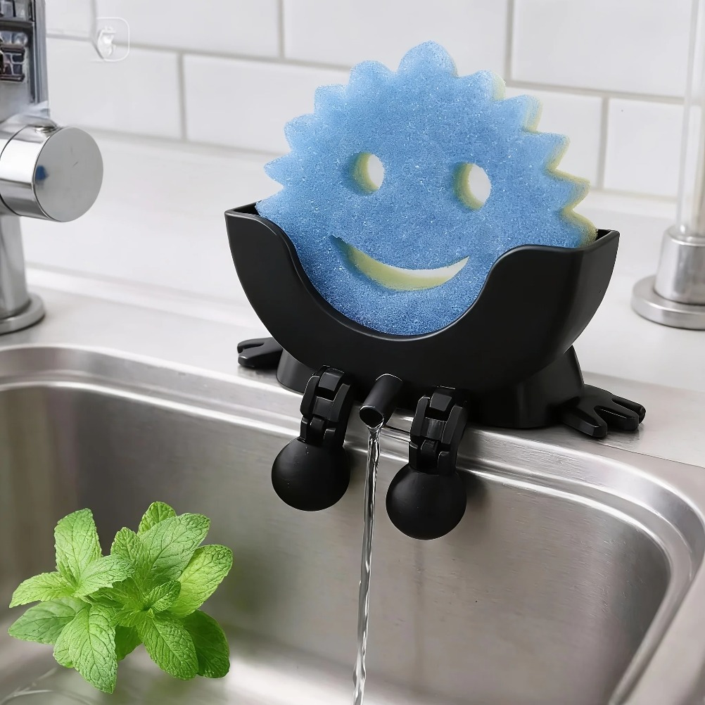 Drainable Soap & Sponge Holder - огляд і ціна Kitchen Baking Storage