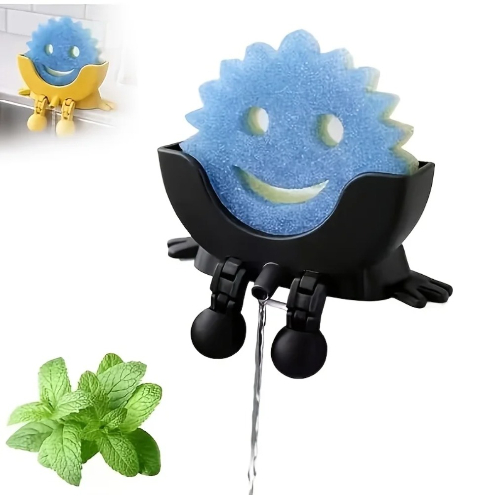 Drainable Soap & Sponge Holder - огляд і ціна Kitchen Baking Storage