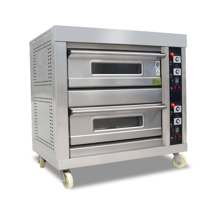 Commercial gas oven, two-layer - огляд і ціна Commercial Kitchen Baking Equipment