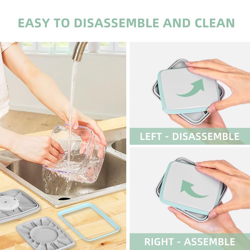 Ankou 3Pcs 1.2L Pop Airtight F - огляд і ціна Kitchen Baking Storage