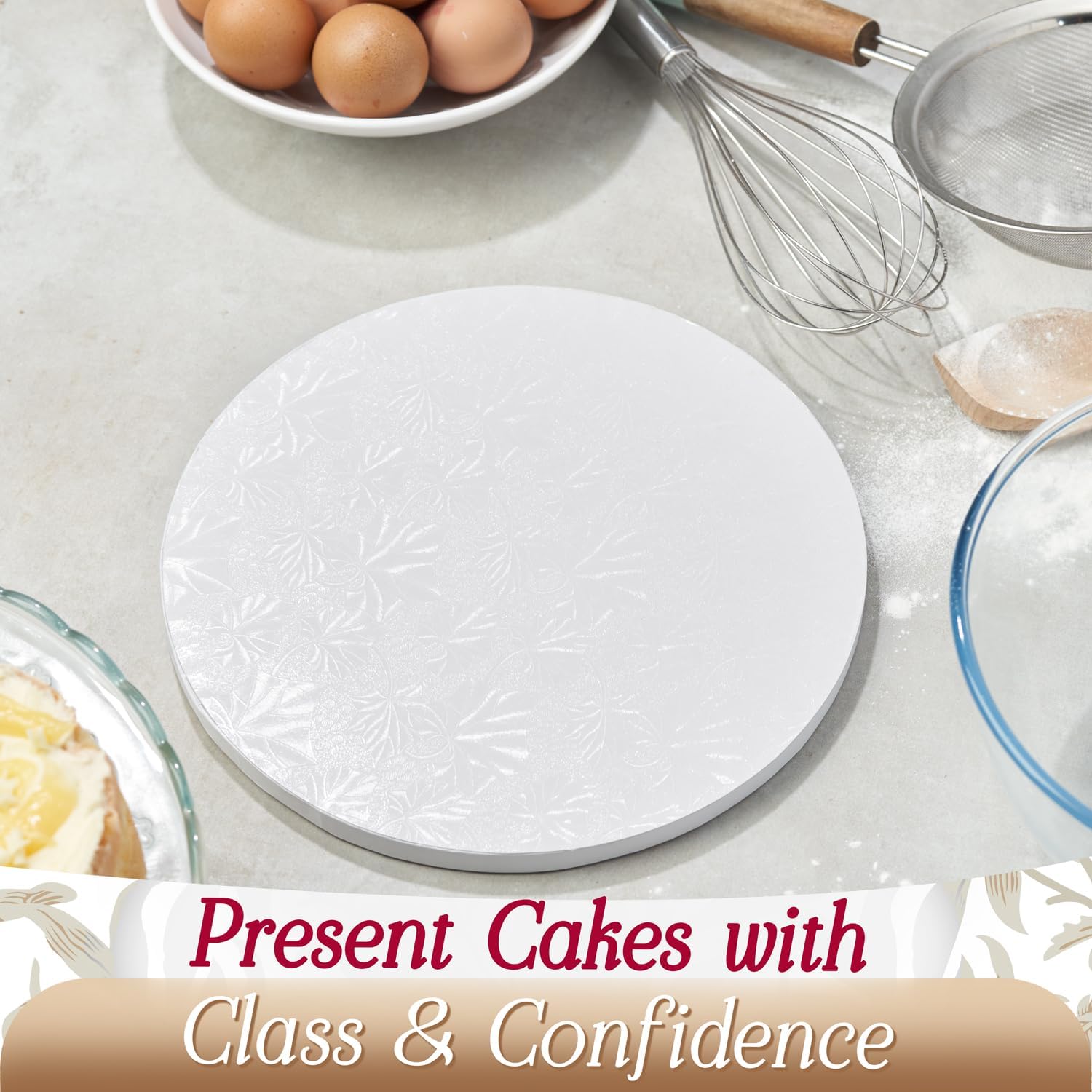 14 Inch Round Cake Boards, 1/2 - огляд і ціна Cake Board Round