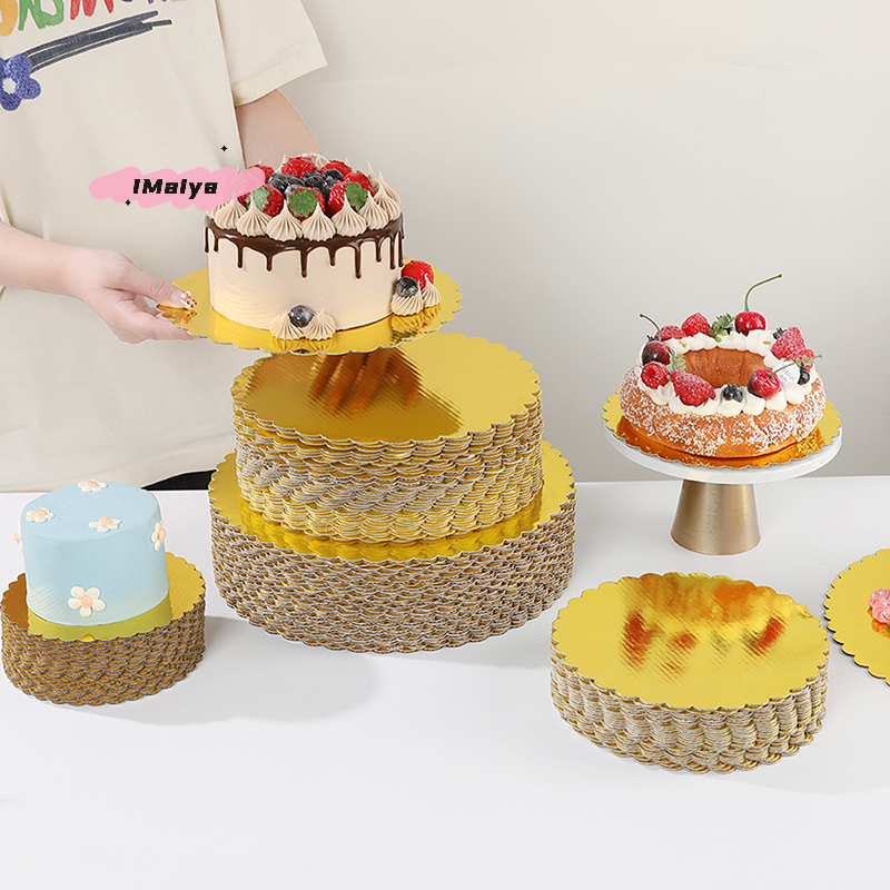 Golden round Cake Boards 4/5/6 - огляд і ціна Cake Board Round