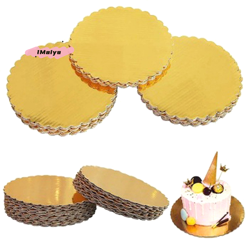 Golden round Cake Boards 4/5/6 - огляд і ціна Cake Board Round