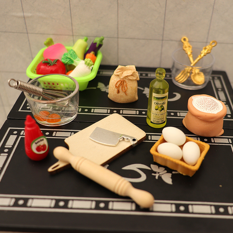 1/12 Dollhouse Miniature Kitch - огляд і ціна Kitchen Baking Area