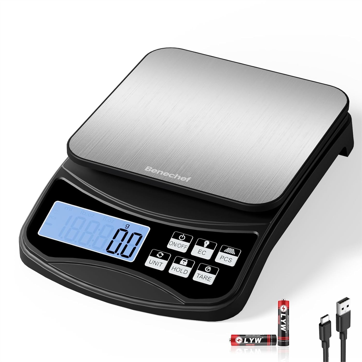Digital Kitchen Scale with Lar - огляд і ціна Kitchen Baking Unit