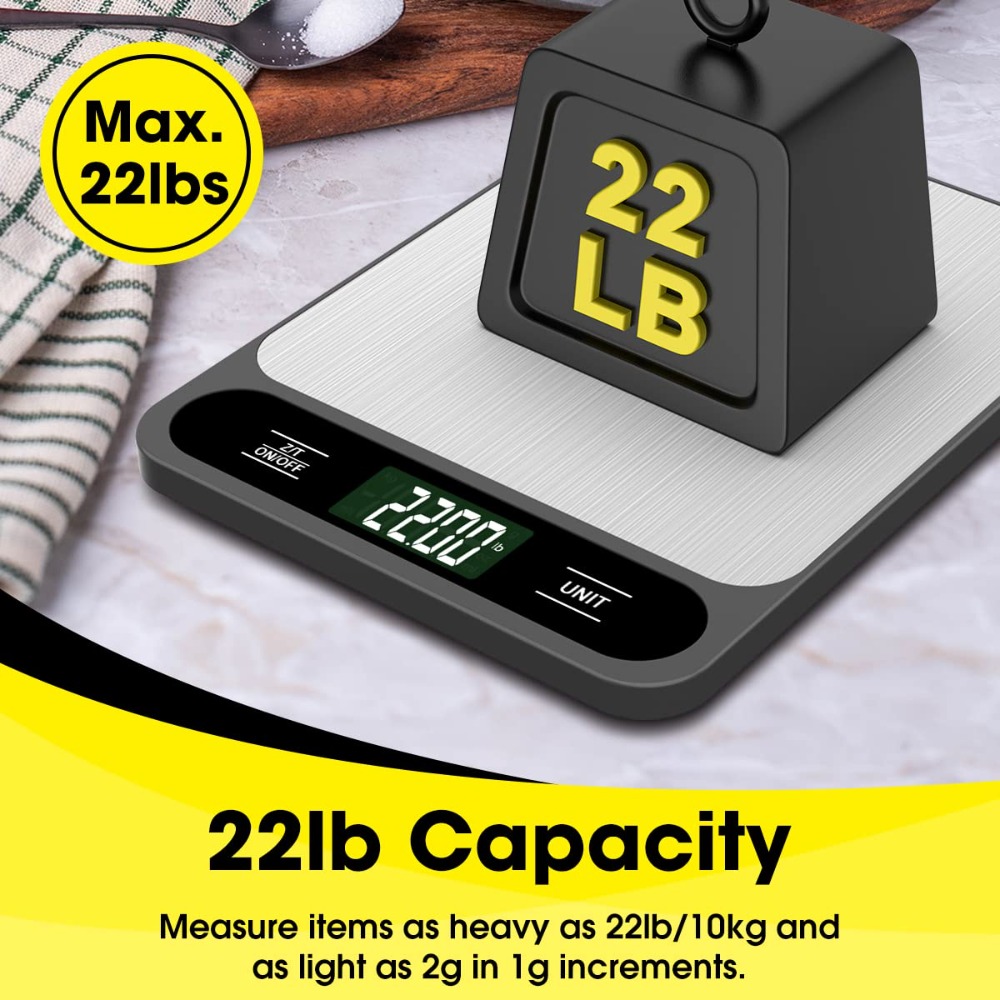 Mik-Nana Food Scale, 10kg/22lb - огляд і ціна Kitchen Baking Unit