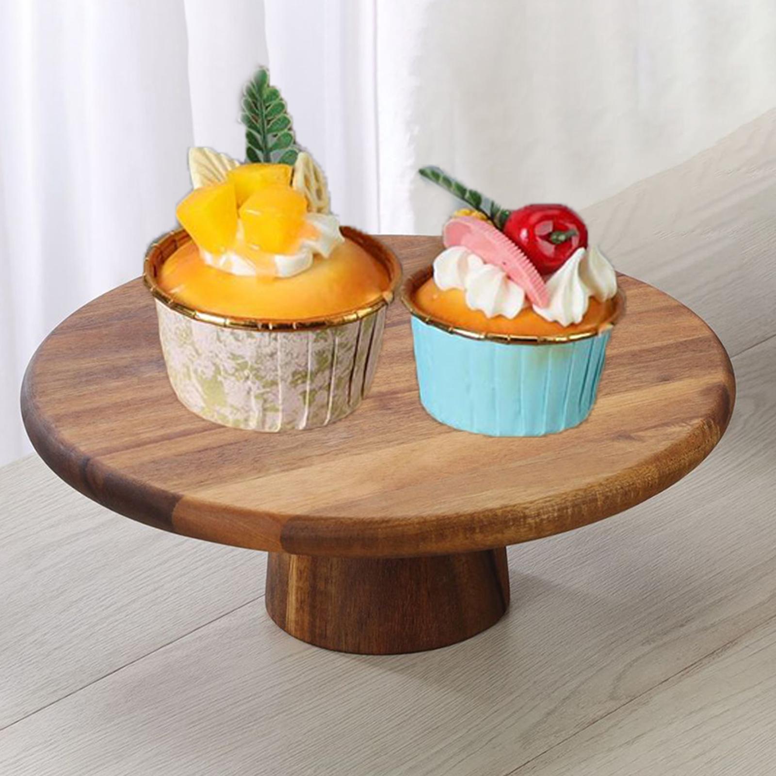 Wood Cake Stand Multiuse Chees - огляд і ціна Cake Board Round