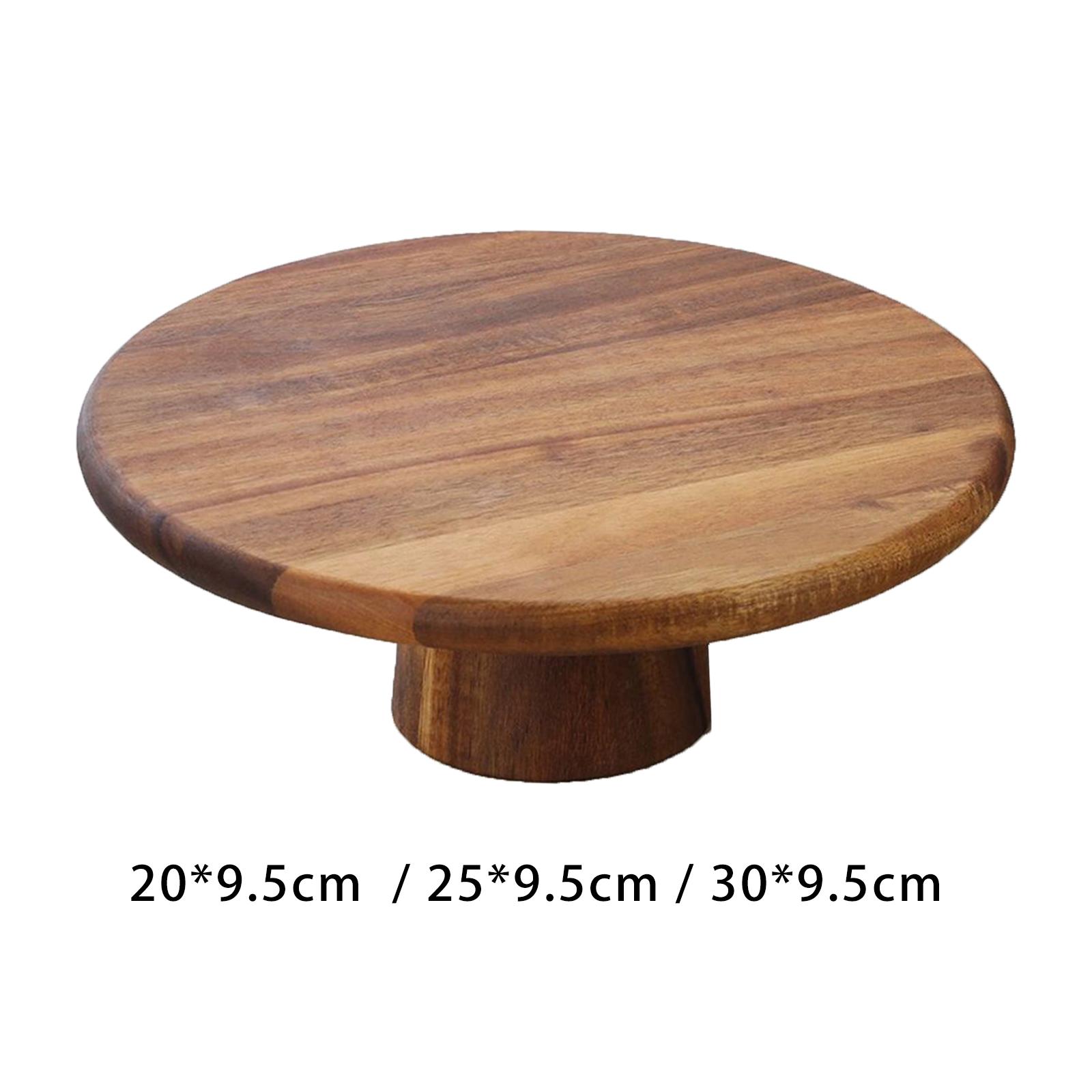 Wood Cake Stand Multiuse Chees - огляд і ціна Cake Board Round