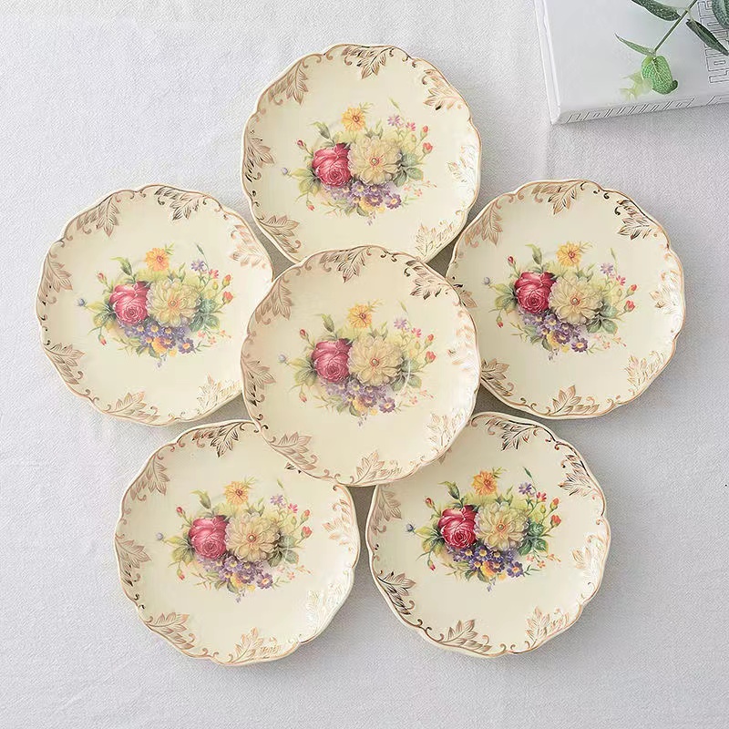 Rose Flower Hand Painted Coffe - огляд і ціна Cake Board Round