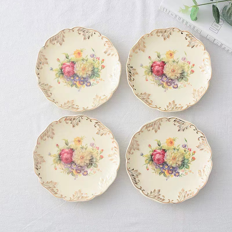 Rose Flower Hand Painted Coffe - огляд і ціна Cake Board Round
