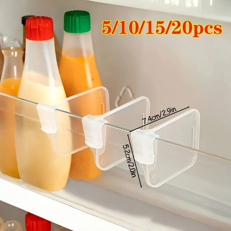5 10 15 20PCS Sturdy Clear Ref - огляд і ціна Kitchen Baking Storage