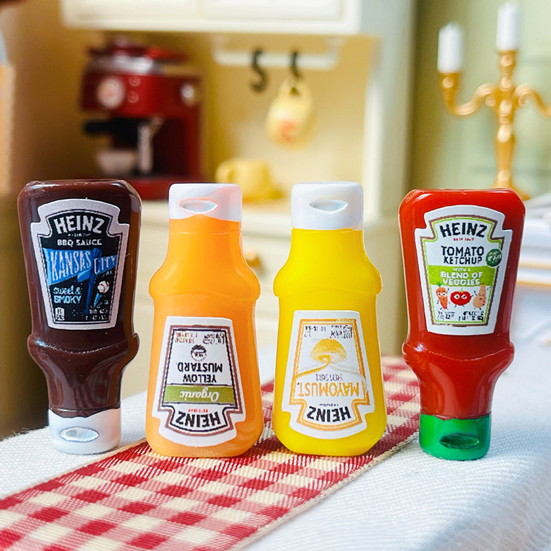 4Pcs Dollhouse Miniature Straw - огляд і ціна Kitchen Baking Storage