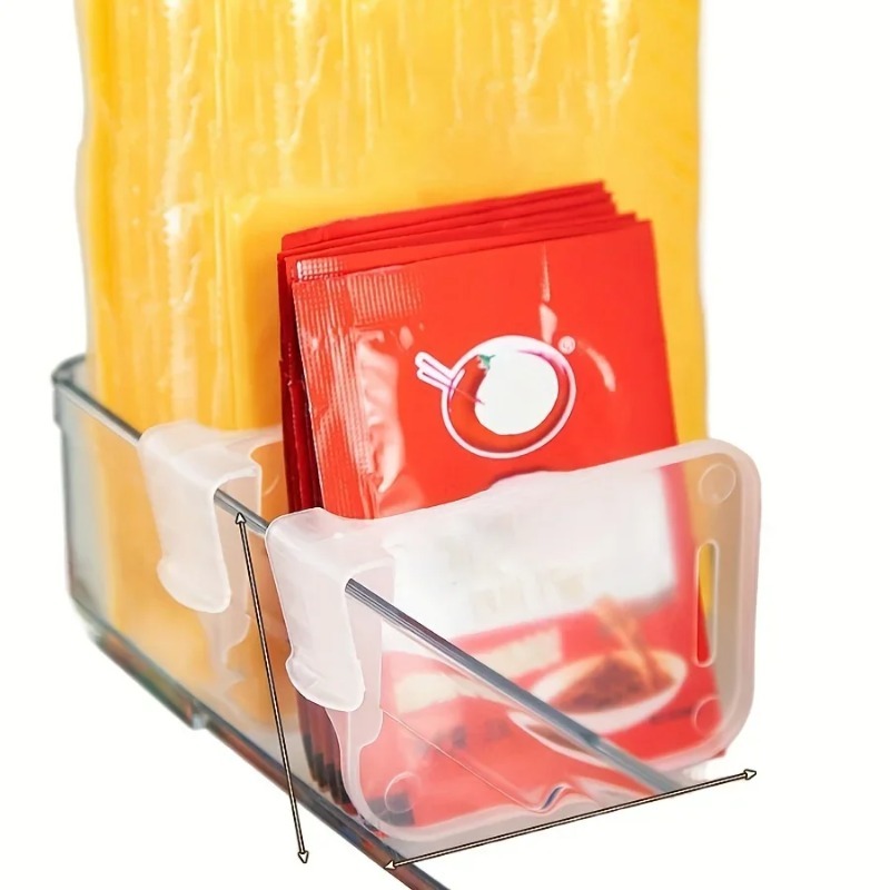 5-20PCS Sturdy Clear Refrigera - огляд і ціна Kitchen Baking Storage