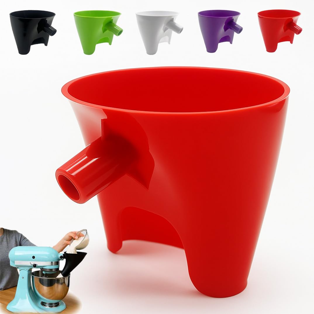 Flour Funnel for Kitchen Aid M - огляд і ціна Kitchen Baking Mess