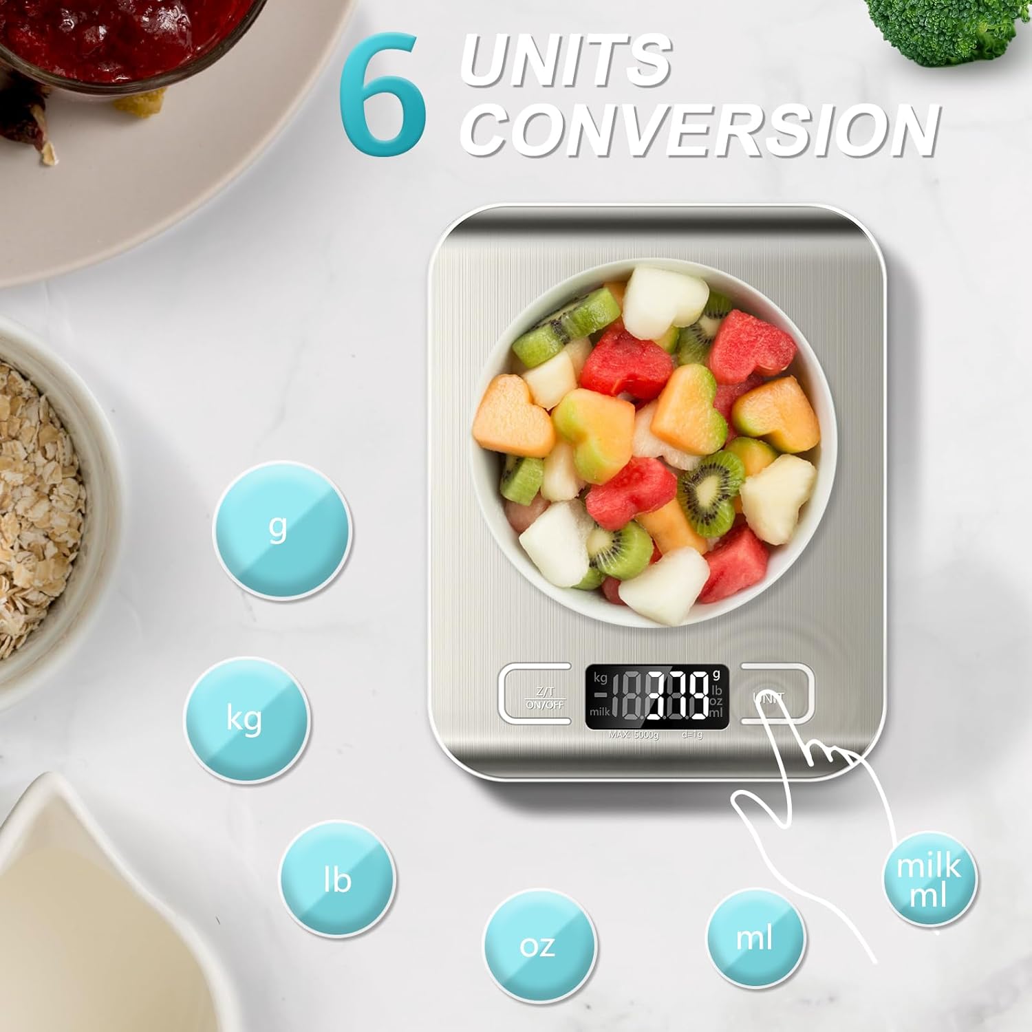 Food Scale, 11lb Kitchen Scale - огляд і ціна Kitchen Baking Unit