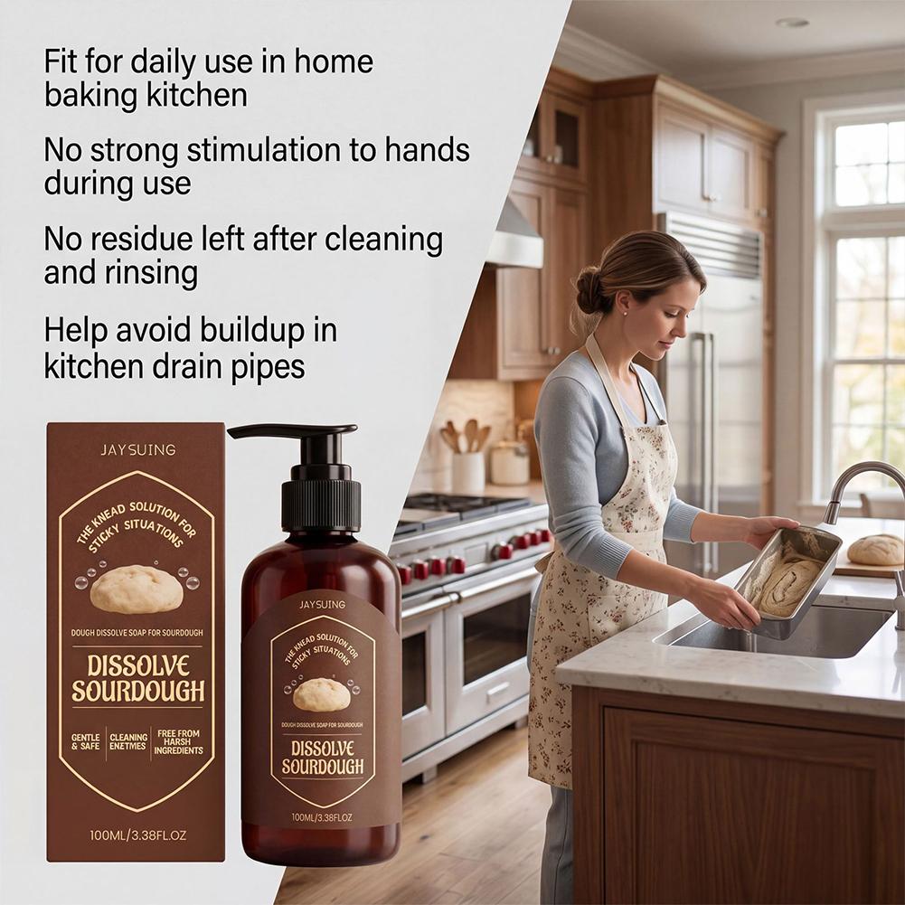Dough Cleaner Liquid 100ml Tim - огляд і ціна Kitchen Baking Mess